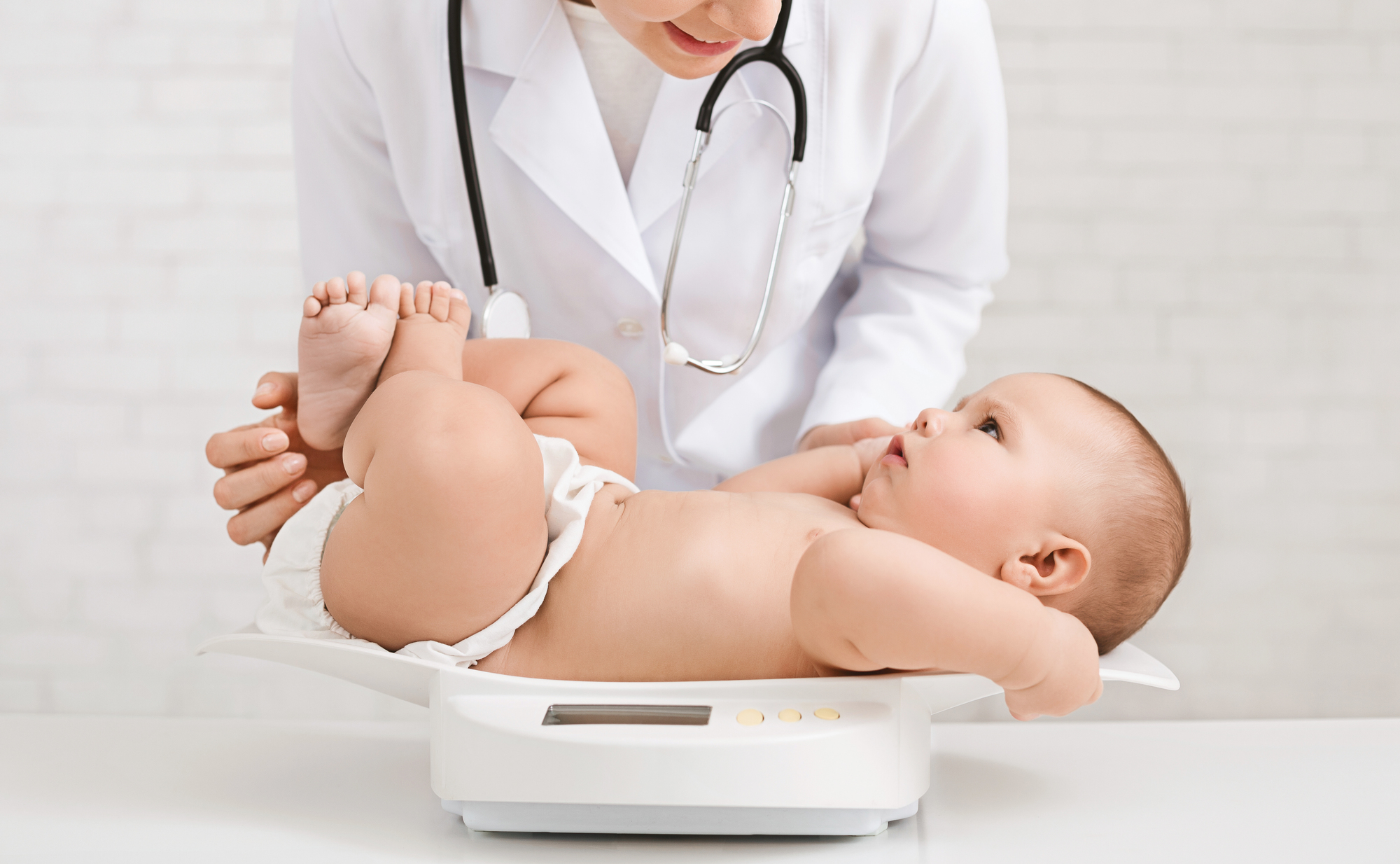 乳幼児健診の流れ　問診・身体計測